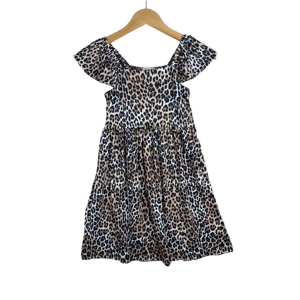 NWT nanette lepore girls Dress Leopard Print Size 12